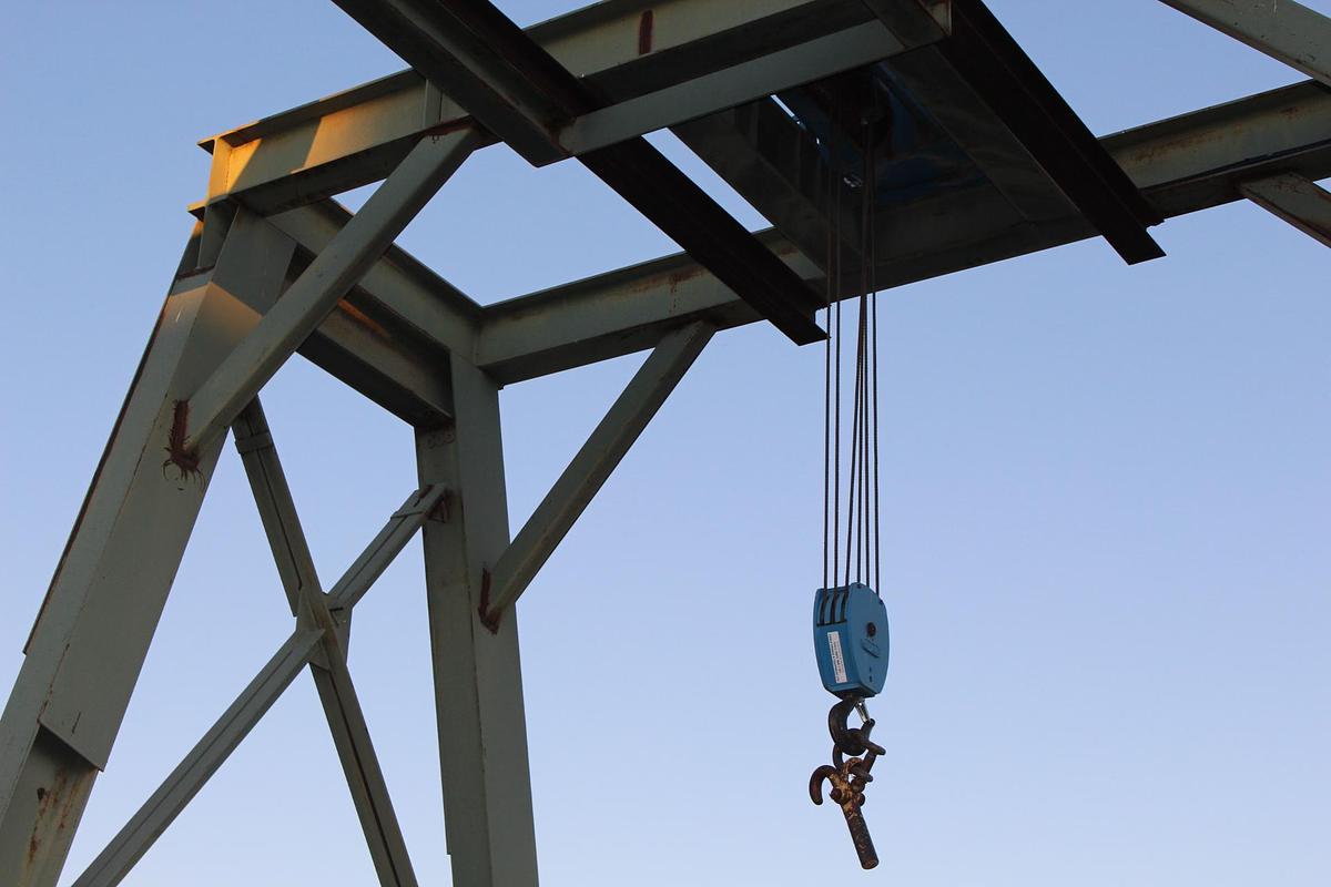 Used SWL  10 Ton Trailer Loader Hoist