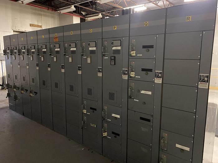 Used Square D Model 6 MCC's & Mill Electrics