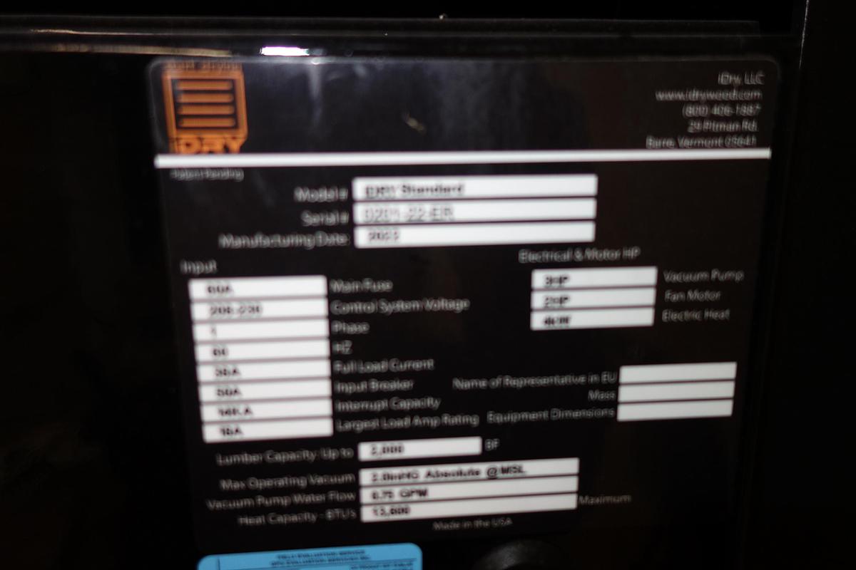 Used 2022 IDry Standard Dry Kiln