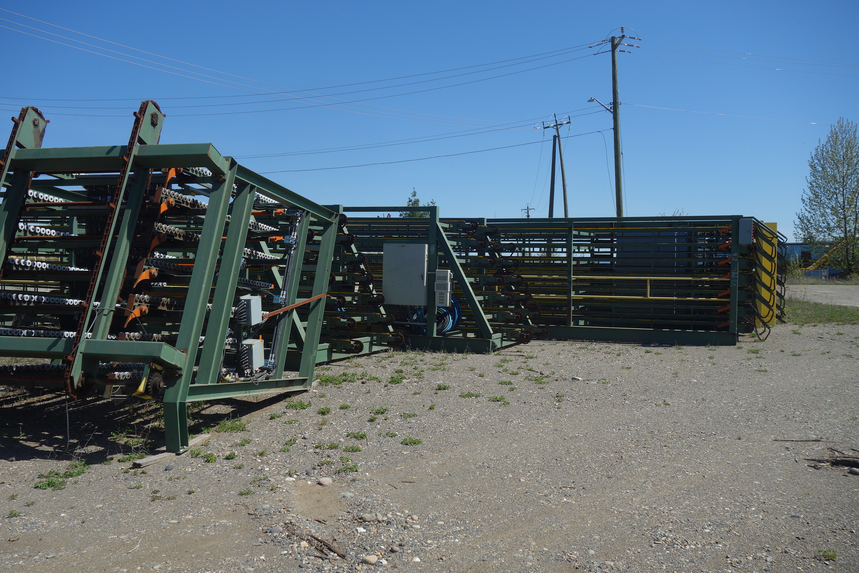 Used CARRIER STUD MILL 7 TRAY LUMBER SORTER