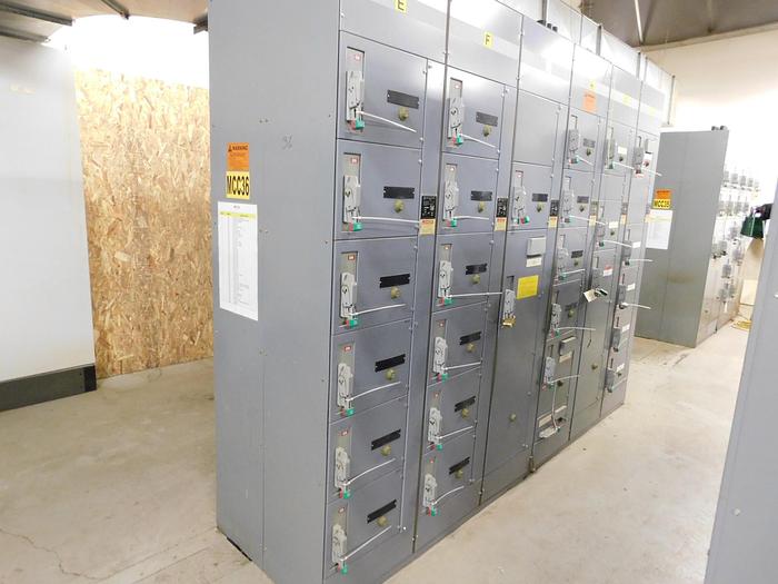 Used Square D Model 6 MCC's & Mill Electrics