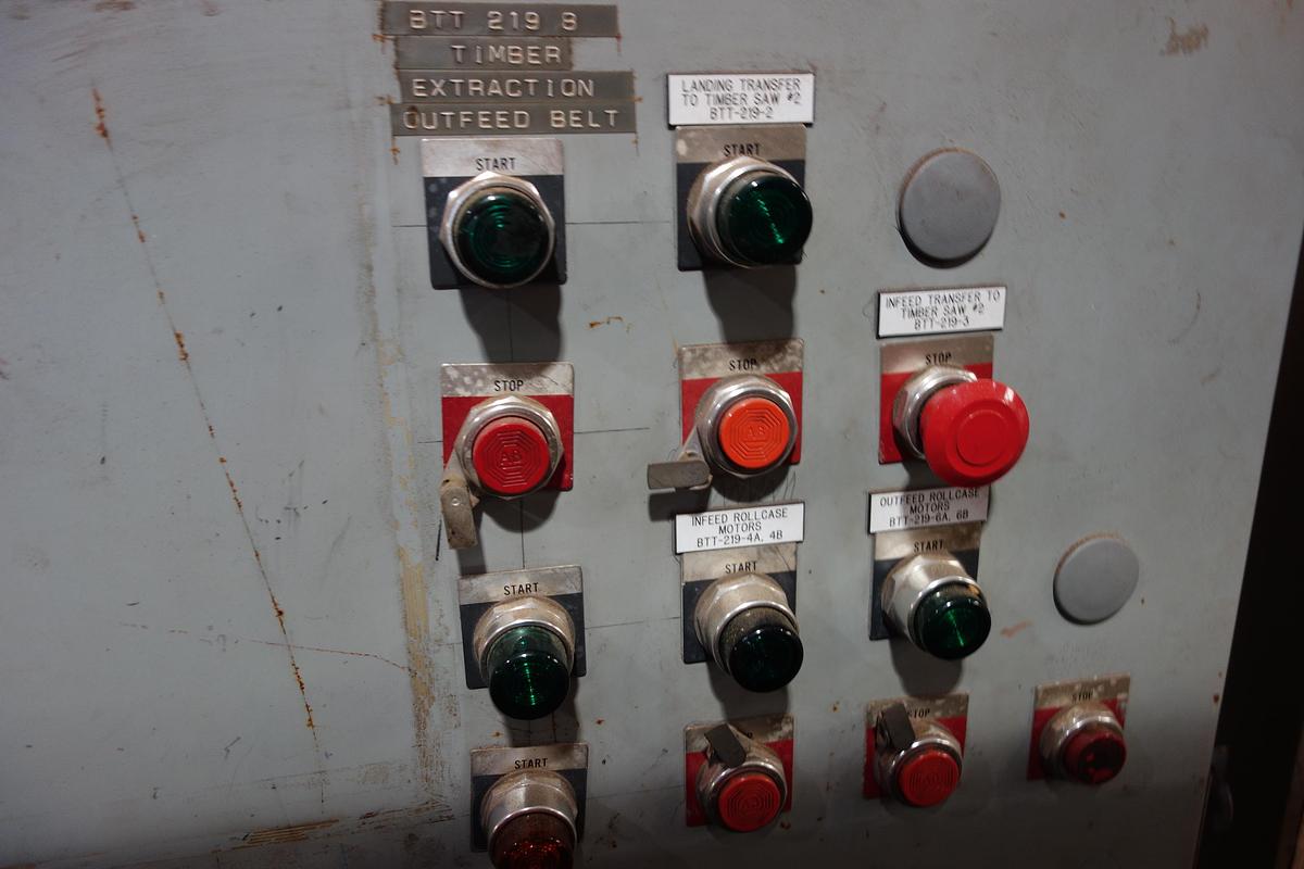 Used L-M Equipment 2 Saw Timber Deck