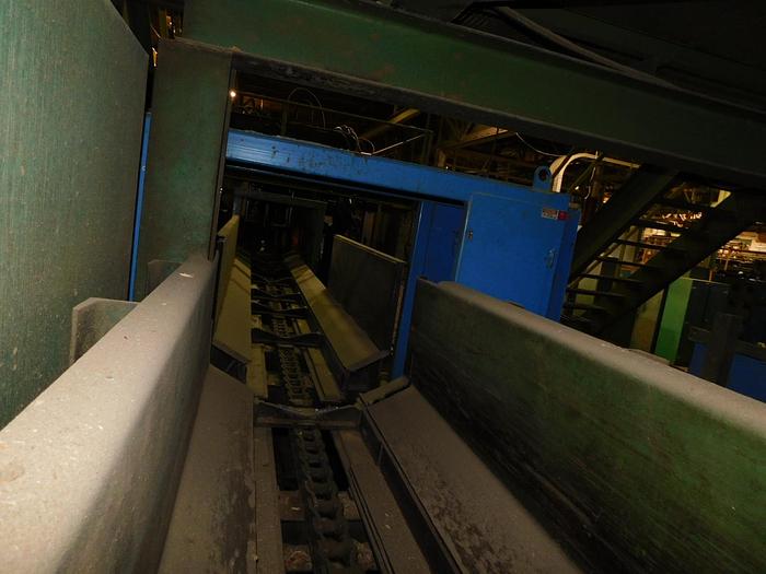 Used Kockums Cancar Chip-N-Saw Canter Line, DLI, 18" X 20'