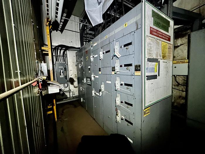 Used Square D Model 6 MCC's & Mill Electrics