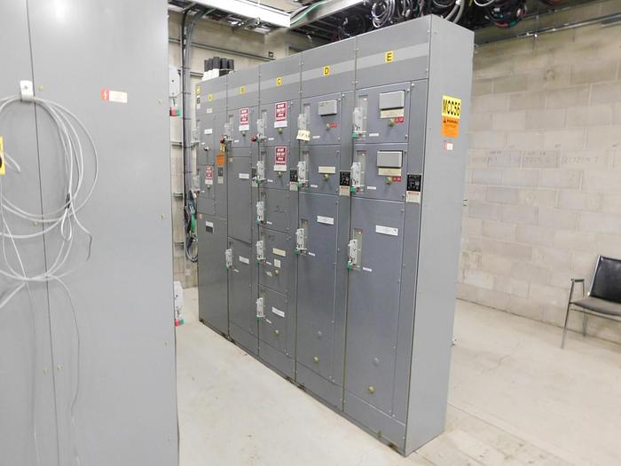 Used Square D Model 6 MCC's & Mill Electrics