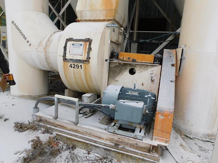 Used Carter Day/Air Cure 376 AC10 Bagouse System