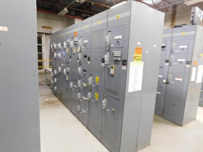 Used Square D Model 6 MCC's & Mill Electrics