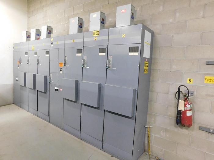 Used Square D Model 6 MCC's & Mill Electrics