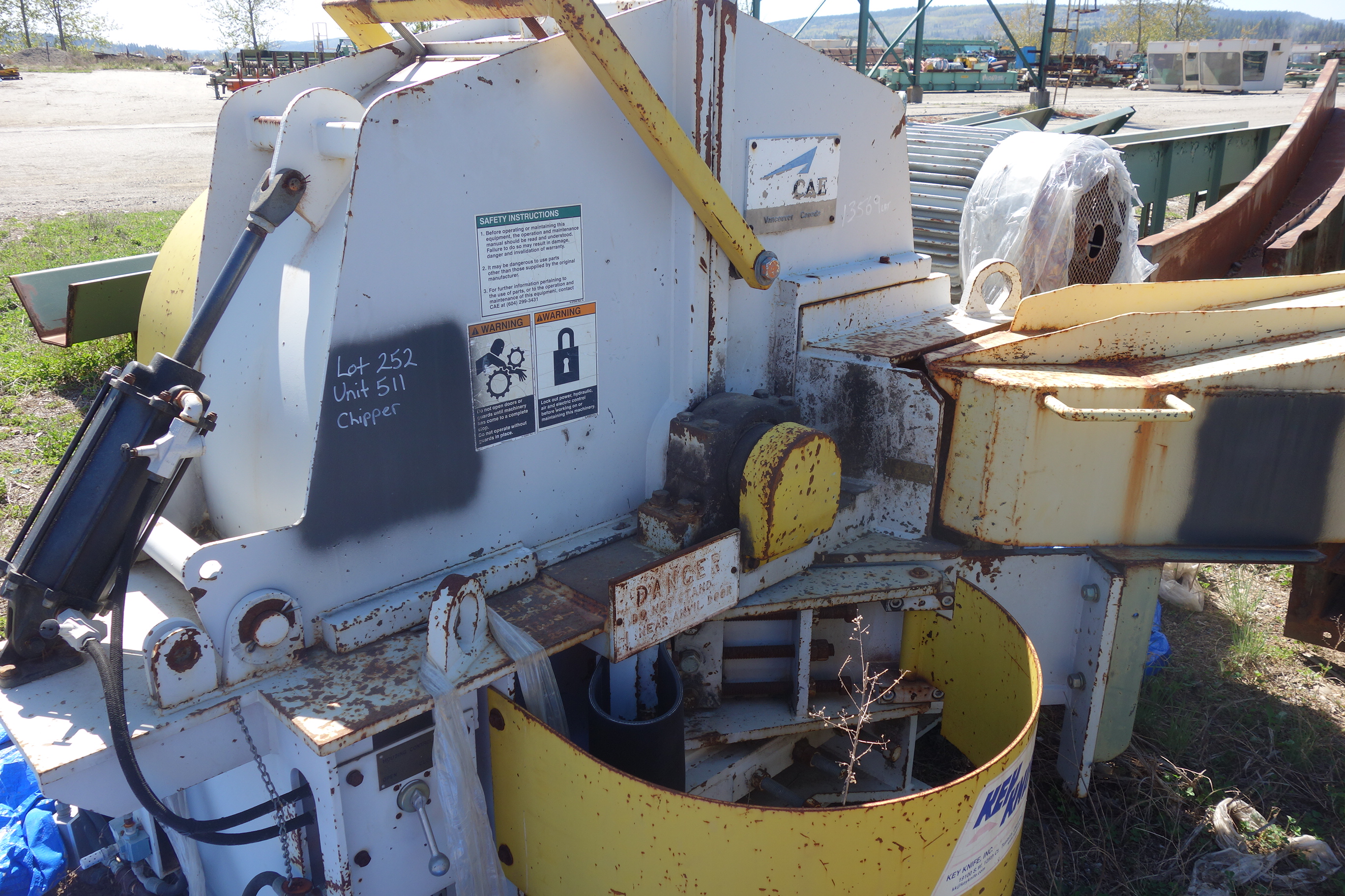 Used CAE  54" CHIPPER