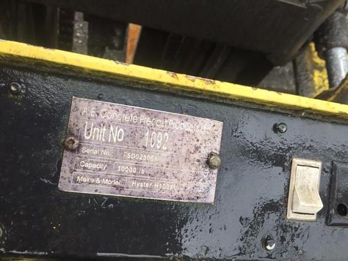 Used Hyster 100XL 10,000LB Forklift