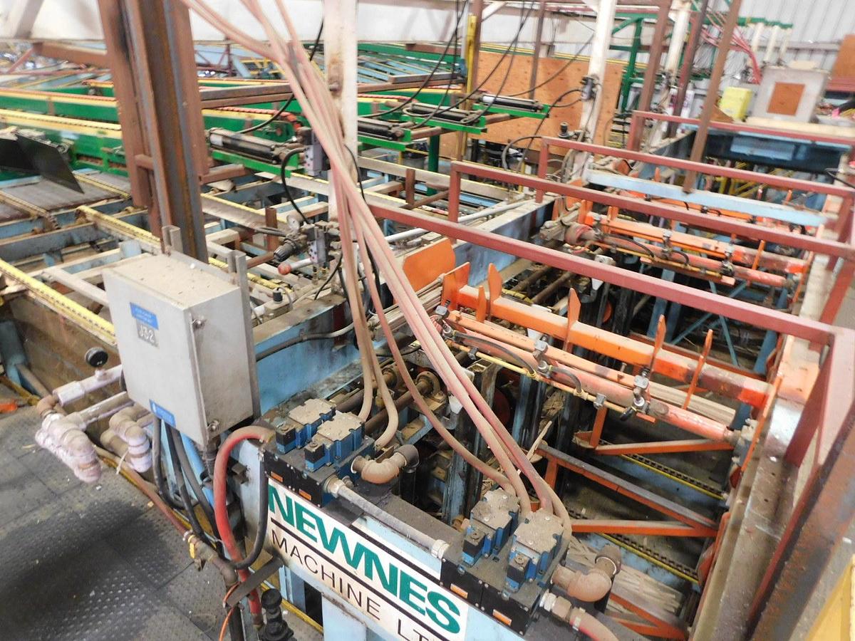 Used Newnes  24 Slant Tray Lumber Sorter