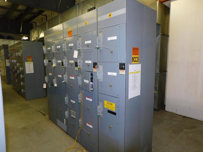 Used Square D Model 6 MCC's & Mill Electrics