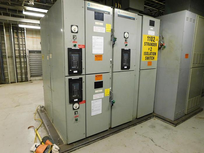 Used Square D Model 6 MCC's & Mill Electrics