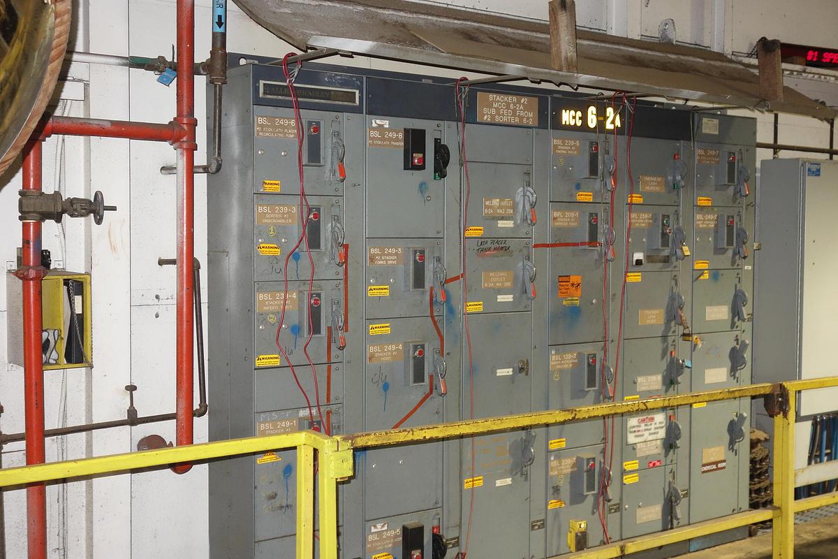 Used Allen Bradley BUL2100 MCC