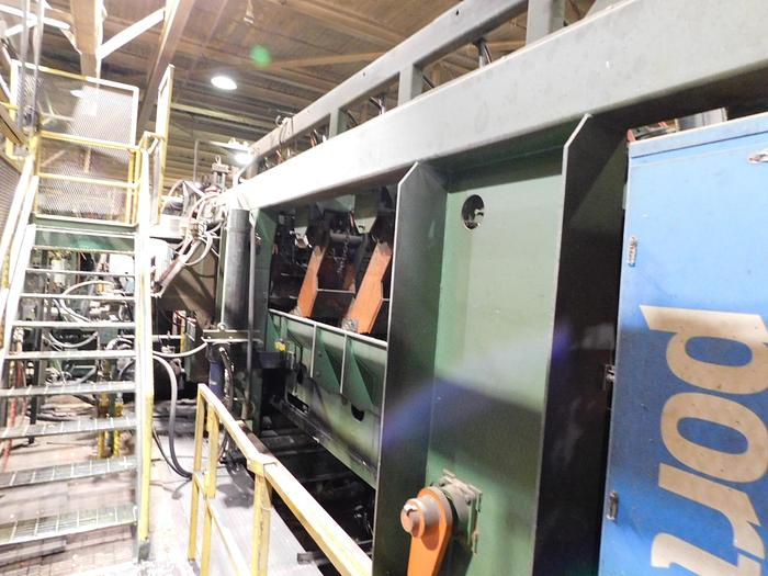 Used Kockums Cancar Chip-N-Saw Canter Line, DLI, 18" X 20'