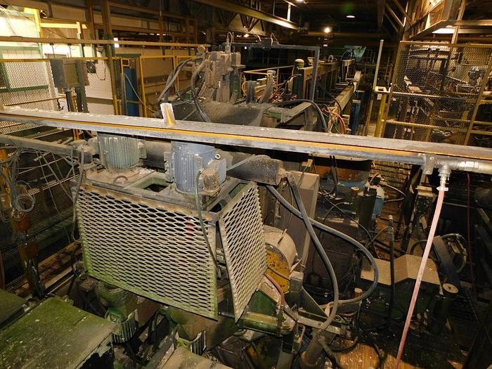 Used Kockums Cancar Chip-N-Saw Canter Line, DLI, 18" X 20'