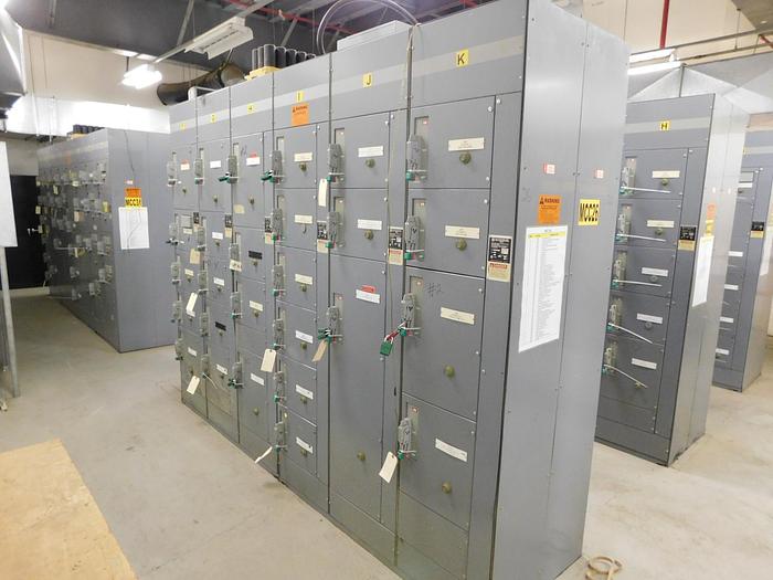 Used Square D Model 6 MCC's & Mill Electrics