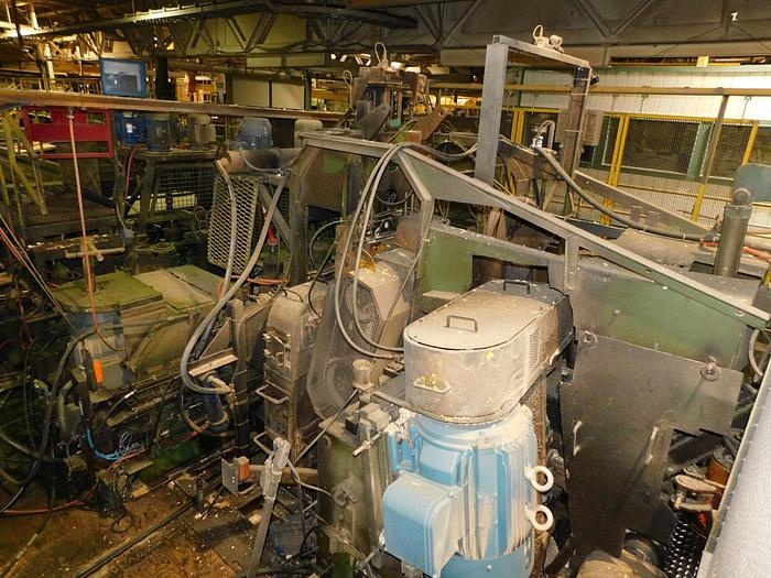 Used Kockums Cancar Chip-N-Saw Canter Line, DLI, 18" X 20'