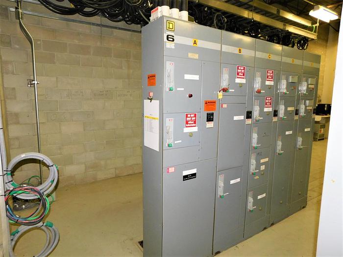 Used Square D Model 6 MCC's & Mill Electrics