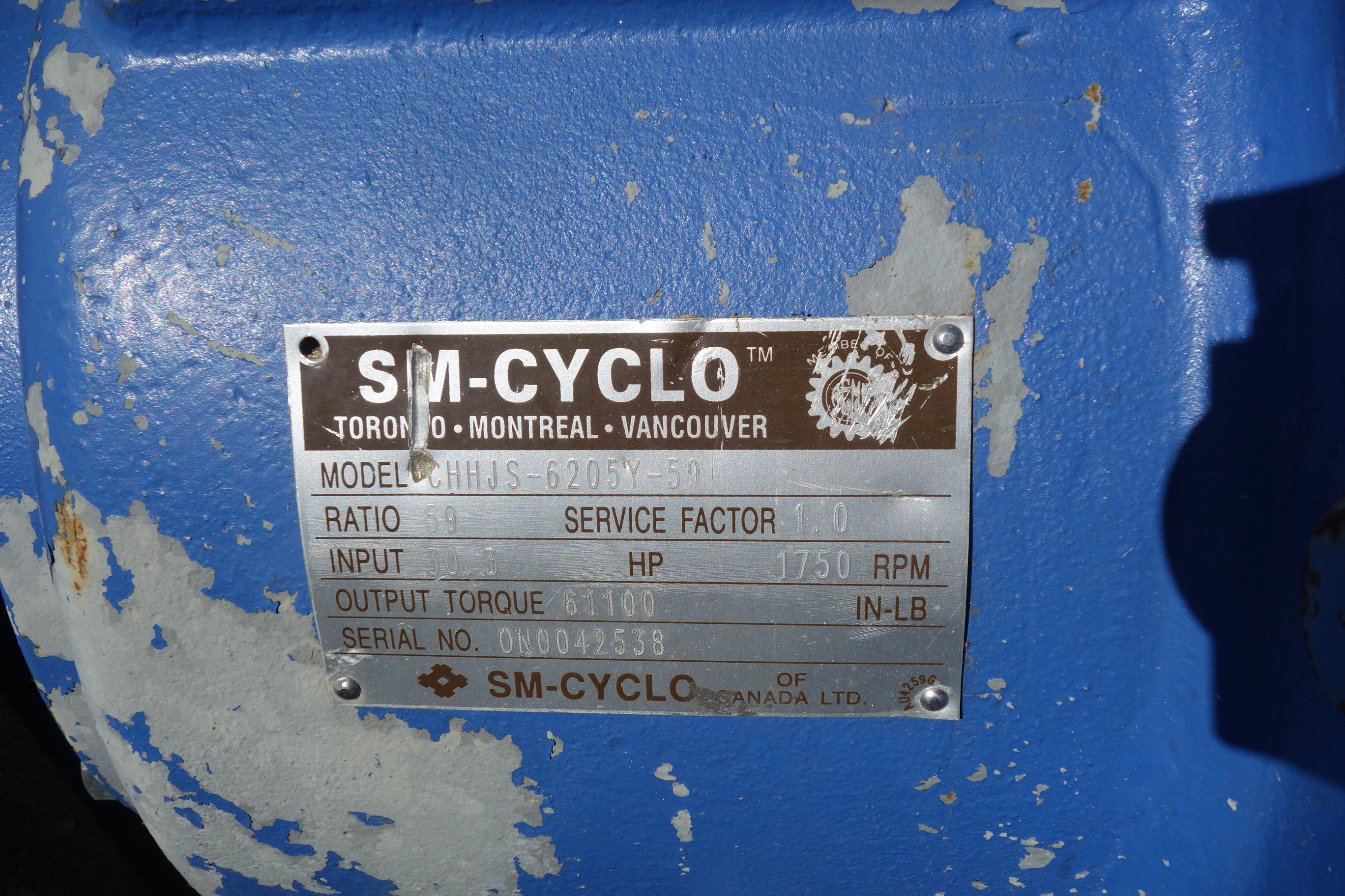 Used SM-CYCLO  REDUCERS