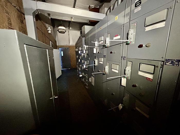 Used Square D Model 6 MCC's & Mill Electrics