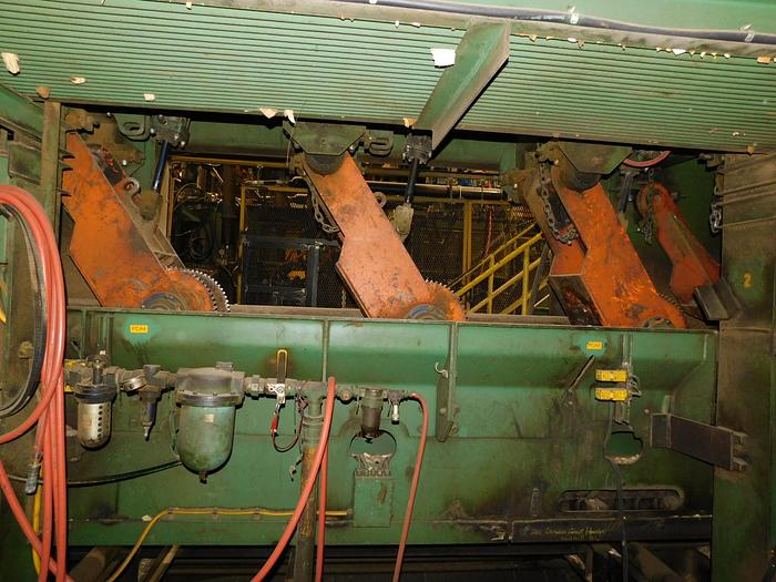 Used Kockums Cancar Chip-N-Saw Canter Line, DLI, 18" X 20'