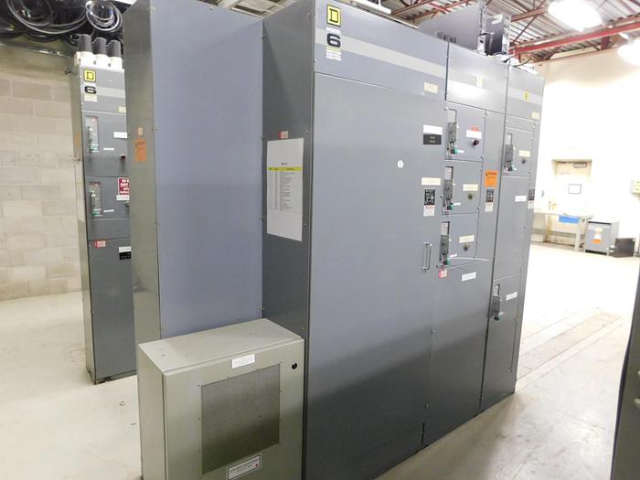Used Square D Model 6 MCC's & Mill Electrics
