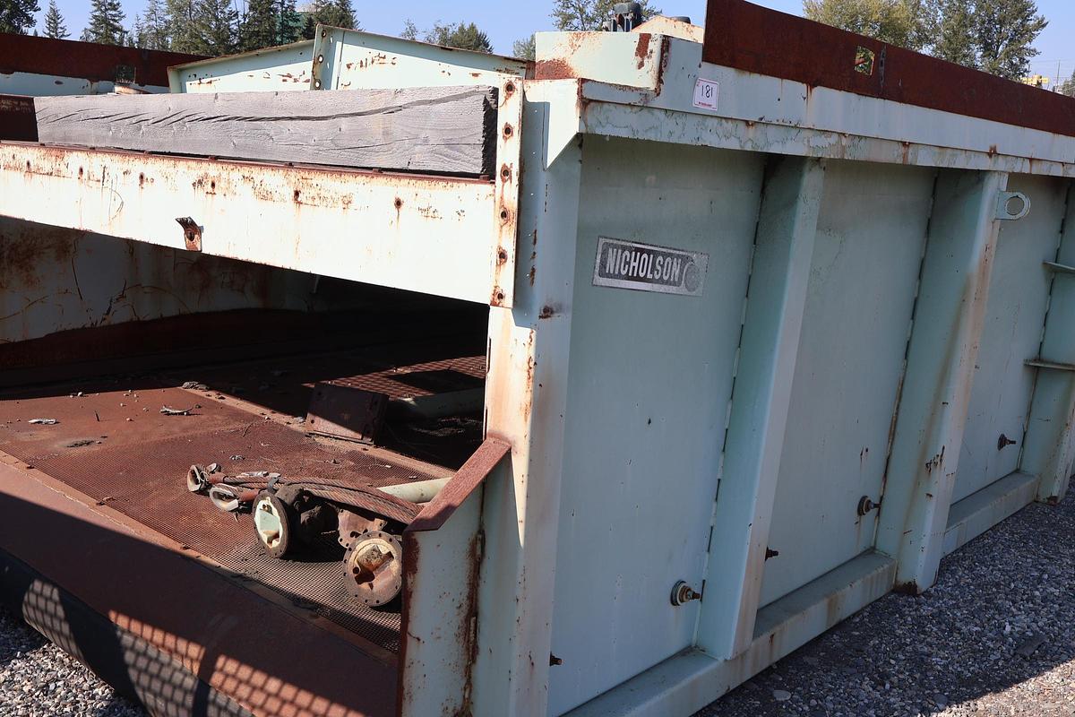 Used Nicholson  12' x 21' High Speed Full Flow Chip Screen