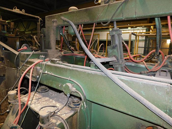 Used Kockums Cancar Chip-N-Saw Canter Line, DLI, 18" X 20'