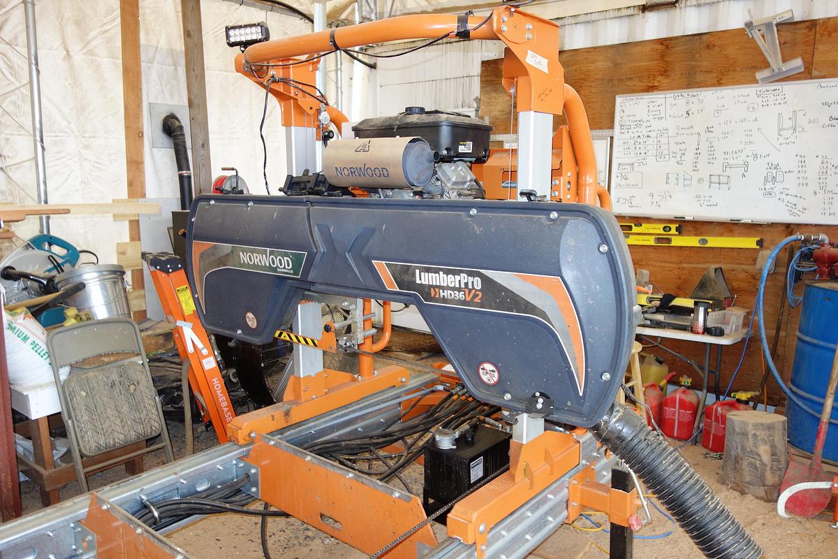 Used 2023 Norwood LUMBERPRO HD36 V2 PORTABLE SAWMILL