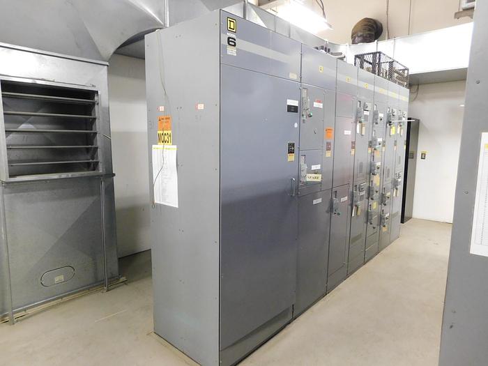 Used Square D Model 6 MCC's & Mill Electrics