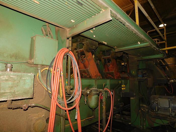 Used Kockums Cancar Chip-N-Saw Canter Line, DLI, 18" X 20'