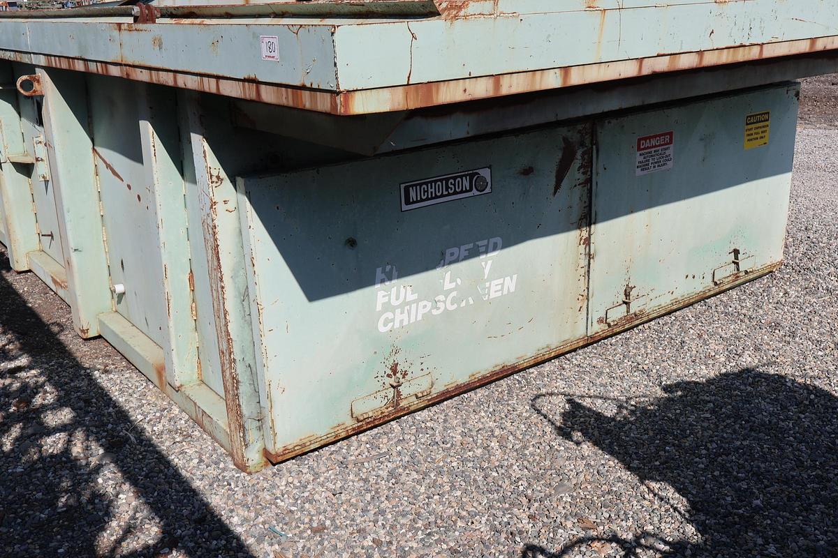 Used Nicholson  12' x 21' High Speed Full Flow Chip Screen