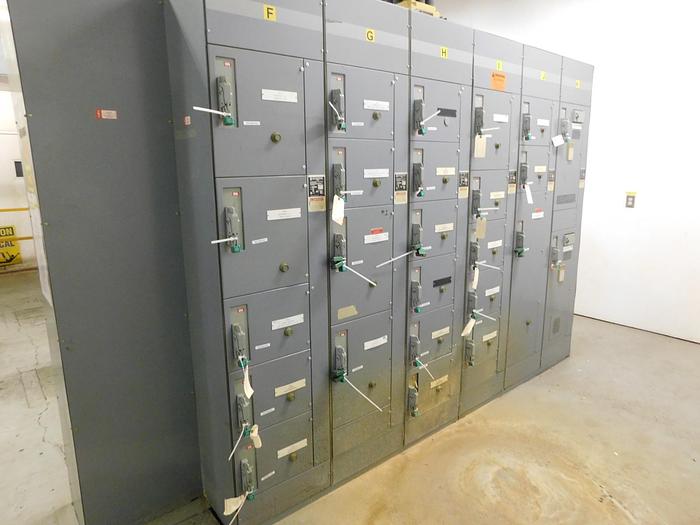 Used Square D Model 6 MCC's & Mill Electrics