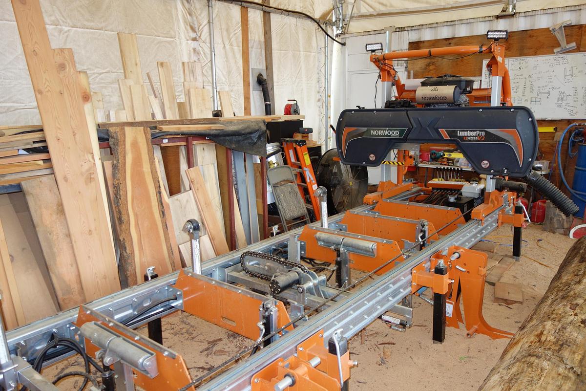 Used 2023 Norwood LUMBERPRO HD36 V2 PORTABLE SAWMILL