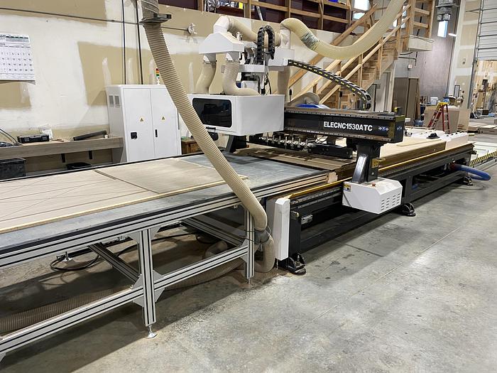 Used 2021 Blue Elephant ELECNC1530ATC 5x10 NESTED ROUTER