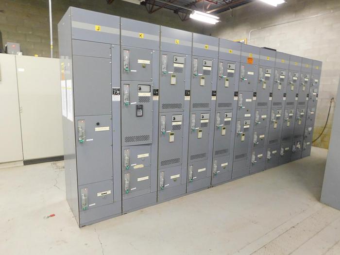 Used Square D Model 6 MCC's & Mill Electrics