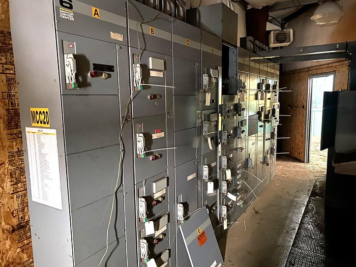 Used Square D Model 6 MCC's & Mill Electrics