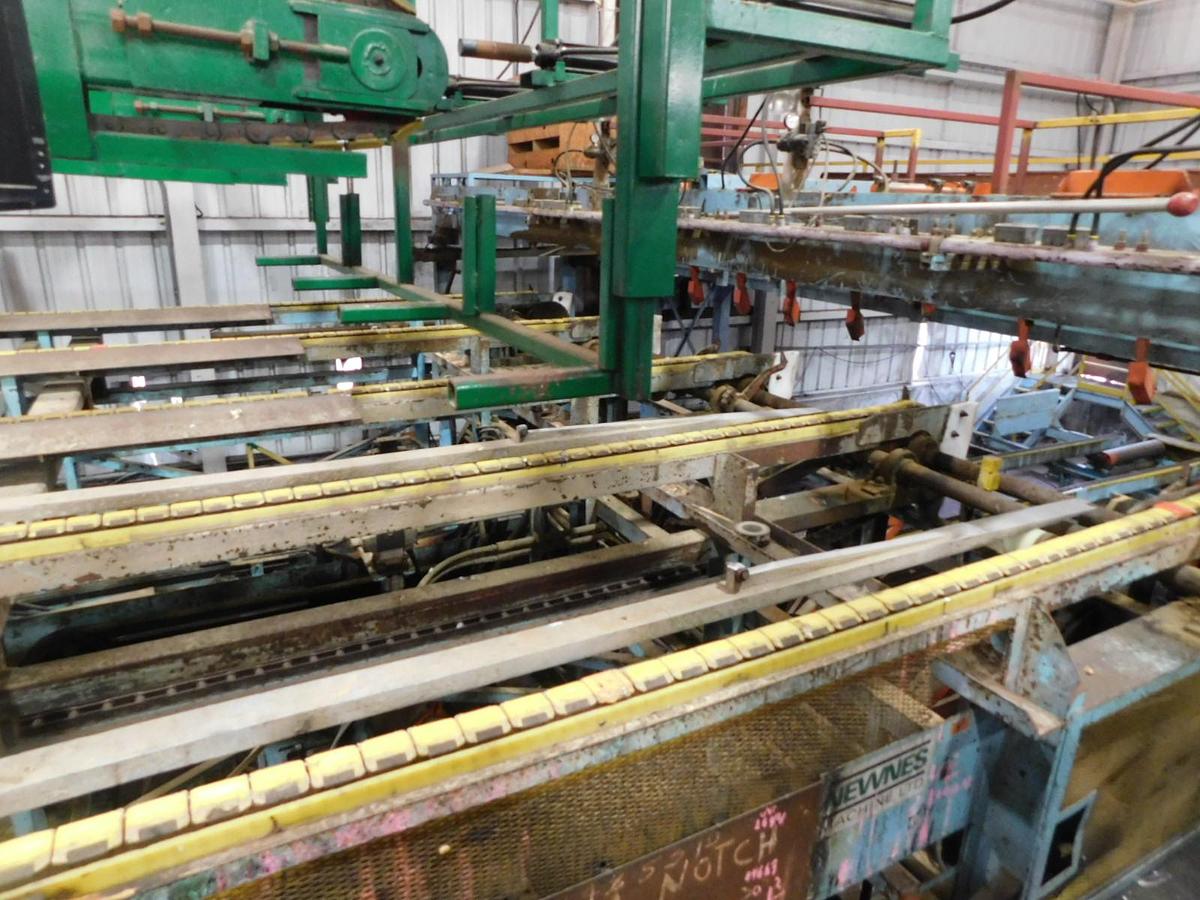 Used Newnes  24 Slant Tray Lumber Sorter