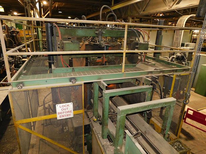 Used Kockums Cancar Chip-N-Saw Canter Line, DLI, 18" X 20'