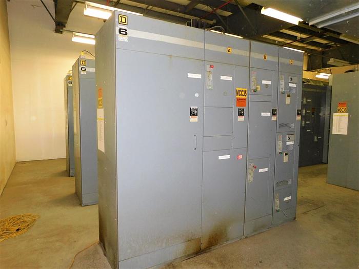 Used Square D Model 6 MCC's & Mill Electrics