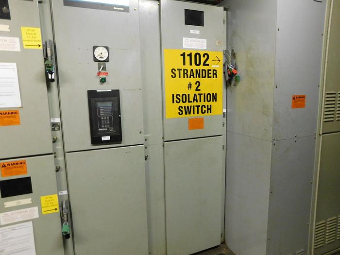 Used Square D Model 6 MCC's & Mill Electrics