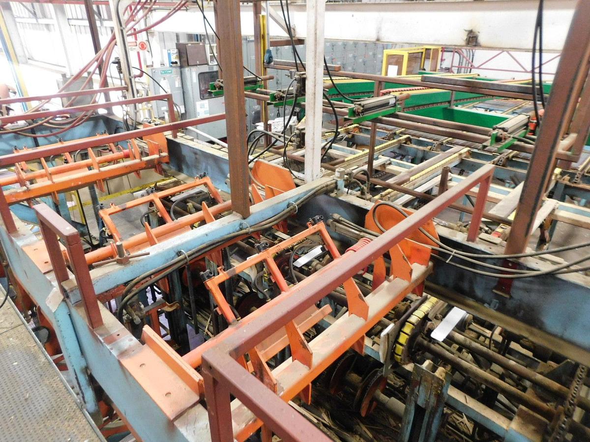 Used Newnes  24 Slant Tray Lumber Sorter