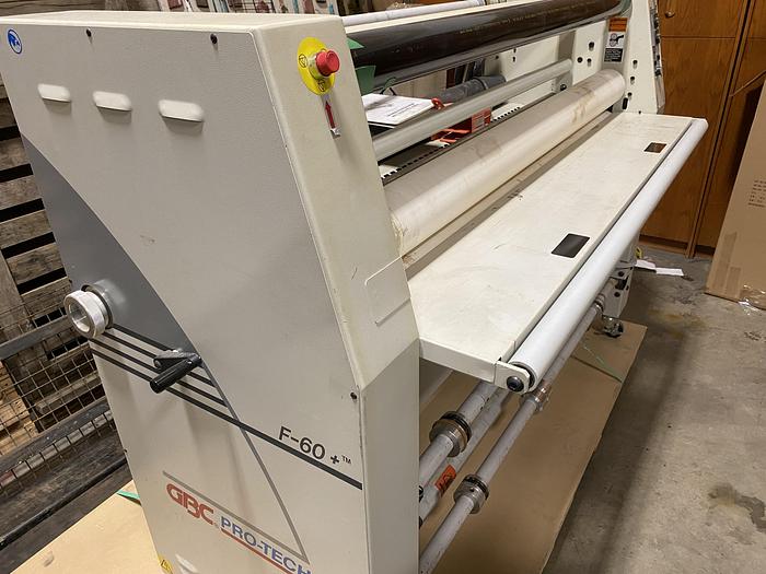 Used GBC Pro-Tech F60+ Double Sided Hot Roll Laminator