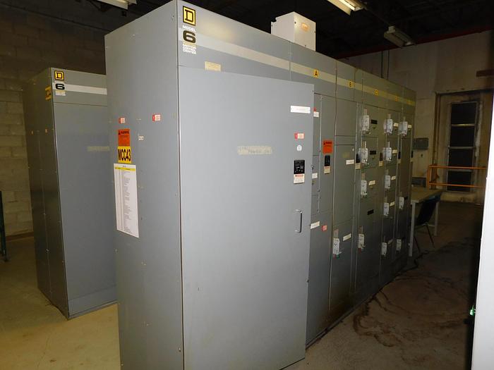 Used Square D Model 6 MCC's & Mill Electrics