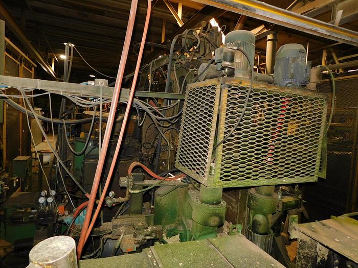 Used Kockums Cancar Chip-N-Saw Canter Line, DLI, 18" X 20'