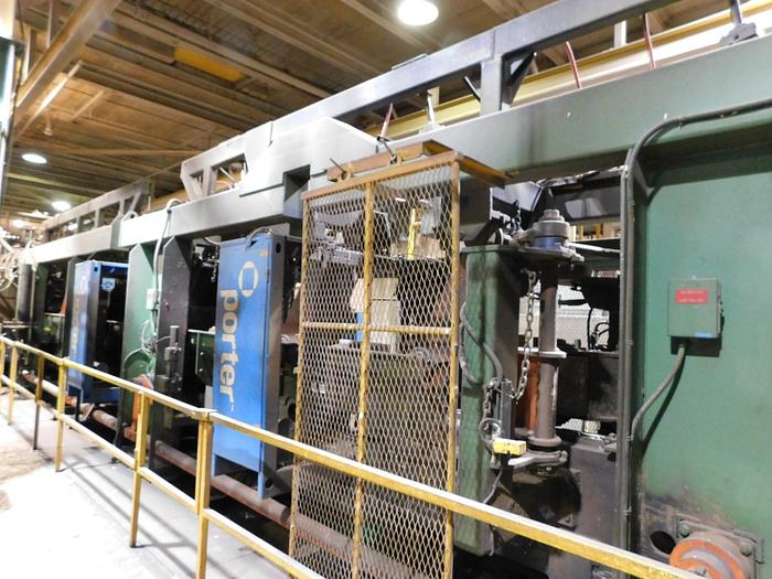 Used Kockums Cancar Chip-N-Saw Canter Line, DLI, 18" X 20'