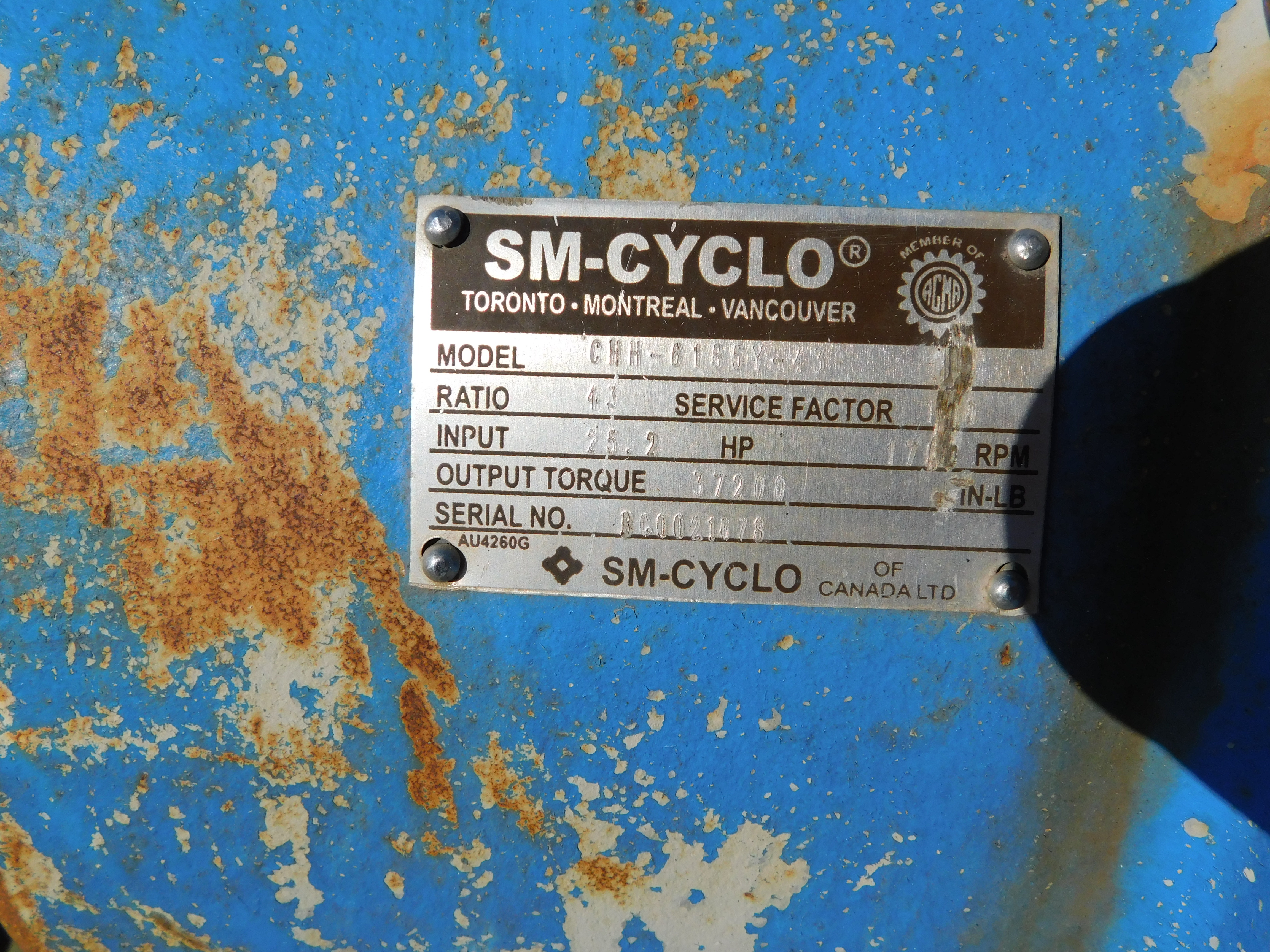 Used SM-CYCLO  REDUCERS