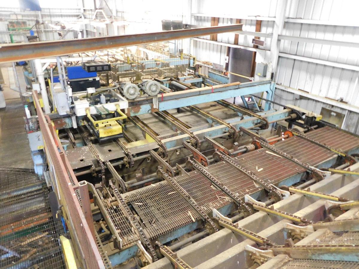 Used Newnes  24 Slant Tray Lumber Sorter