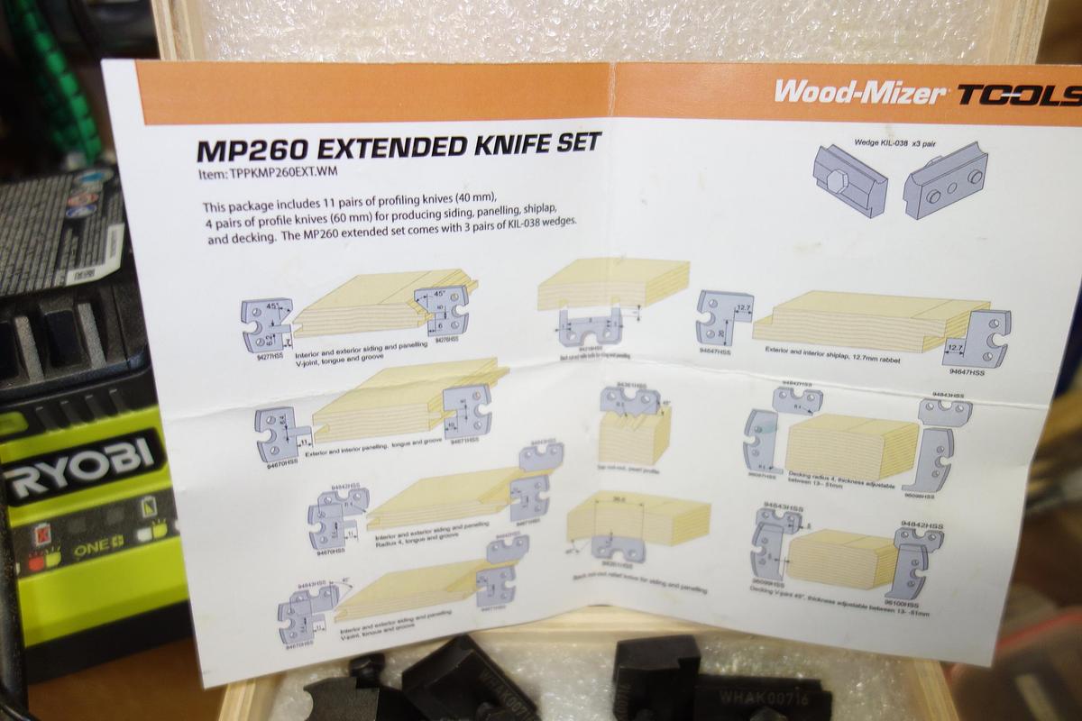 Used 2022 Woodmizer  MP260 Planer/Moulder